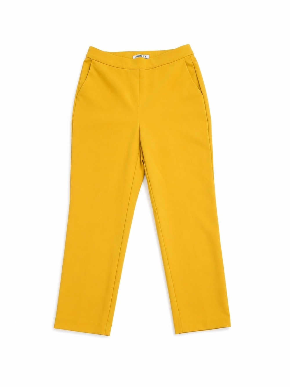 Nwt Rachel Zoe High Rise Slim Leg Pants Mustard Yellow Size 2 Women's